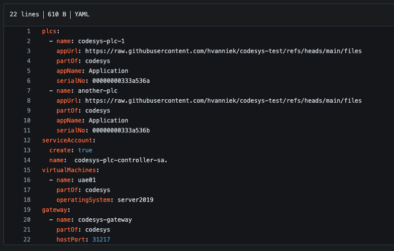Gateway Yaml