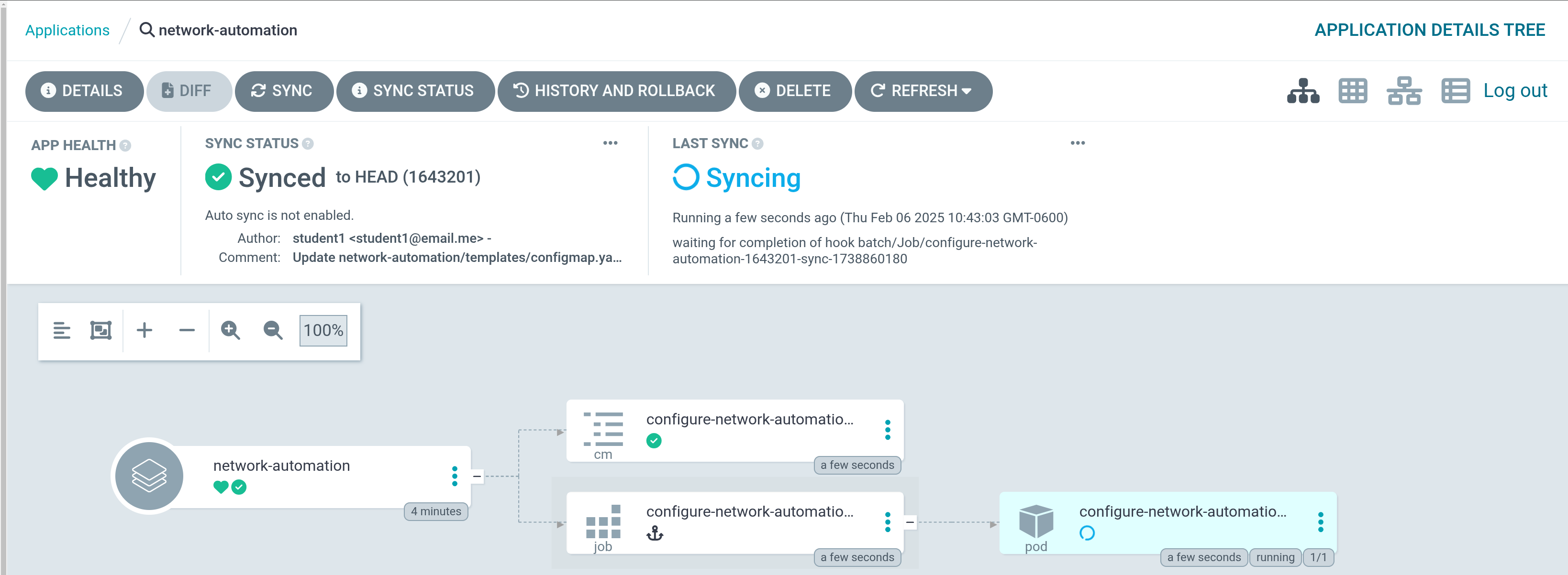 ArgoCD Syncing