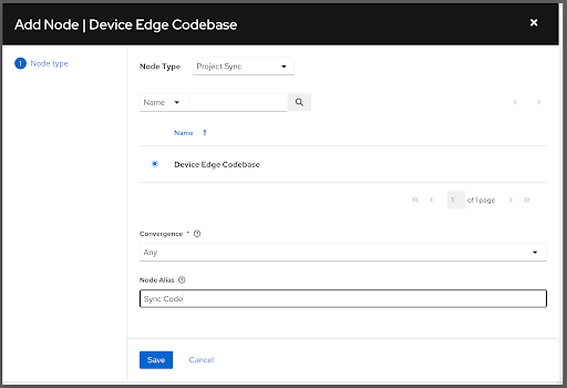 Sync Code Node