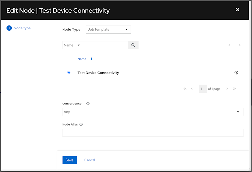 Test Connectivity Node